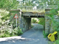 
LNWR Pentwyn underbridge, Abersychan, July 2011